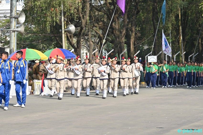74th Indian Republic Day celebration at Kangla, Imphal :: 26th January 2023