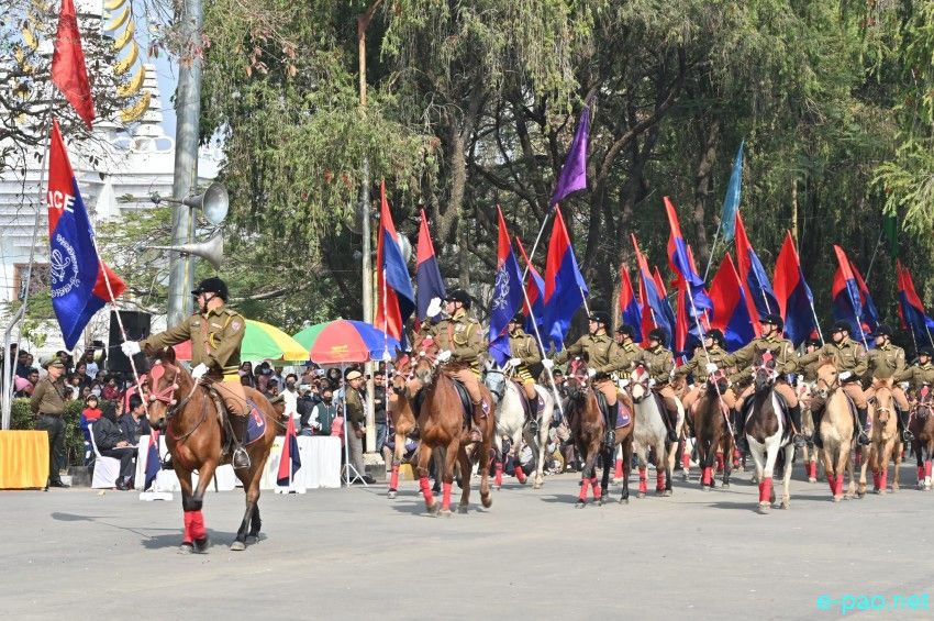 74th Indian Republic Day celebration at Kangla, Imphal :: 26th January 2023