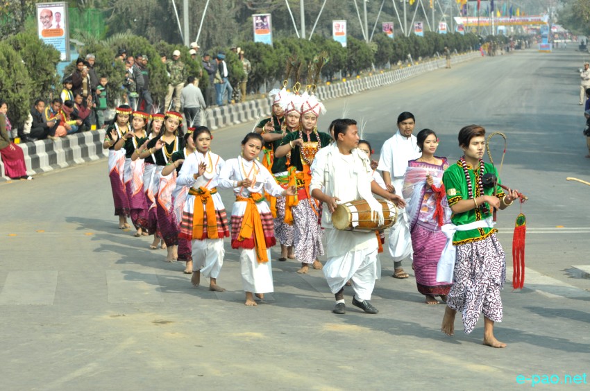 Traditional Cultural Performance : 69th Indian Republic Day at Kangla, Imphal :: January 26 2018