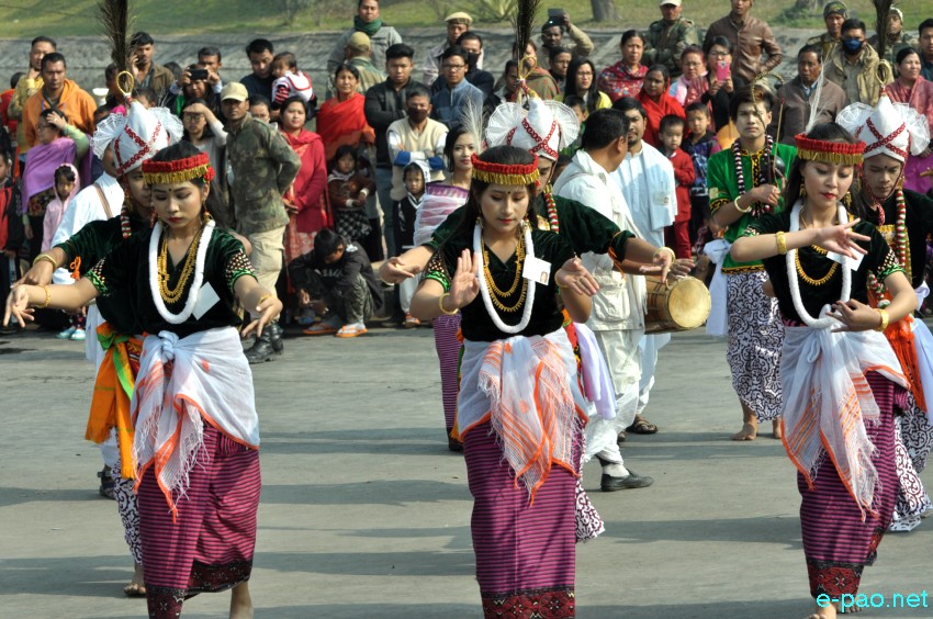 Traditional Cultural Performance : 69th Indian Republic Day at Kangla, Imphal :: January 26 2018