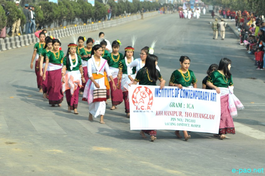 Traditional Cultural Performance : 69th Indian Republic Day at Kangla, Imphal :: January 26 2018