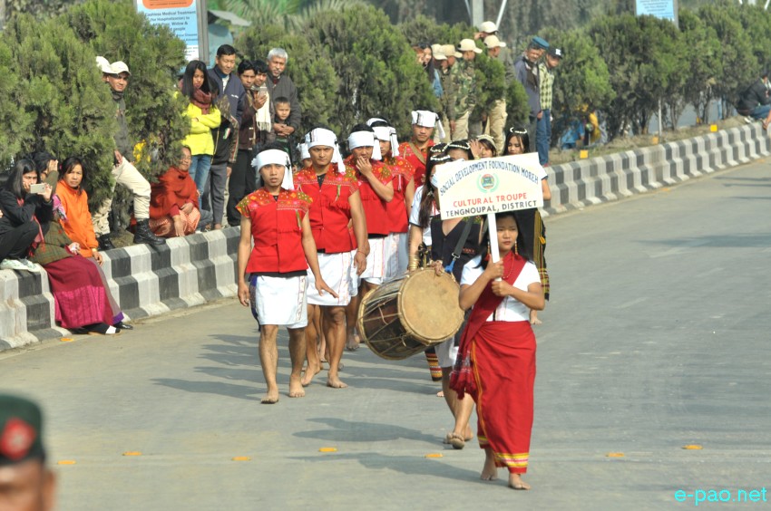 Traditional Cultural Performance : 69th Indian Republic Day at Kangla, Imphal :: January 26 2018
