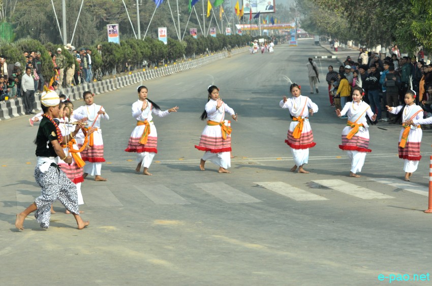 Traditional Cultural Performance : 69th Indian Republic Day at Kangla, Imphal :: January 26 2018