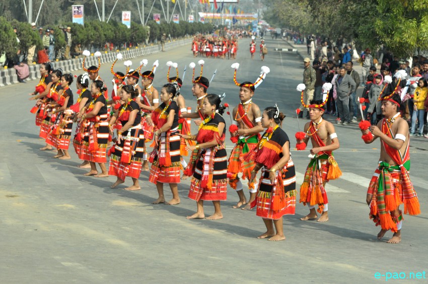 Traditional Cultural Performance : 69th Indian Republic Day at Kangla, Imphal :: January 26 2018