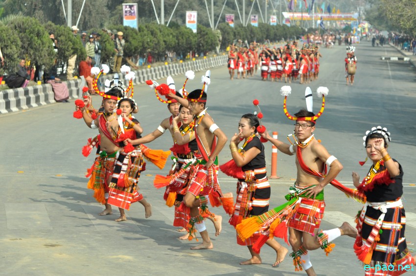Traditional Cultural Performance : 69th Indian Republic Day at Kangla, Imphal :: January 26 2018