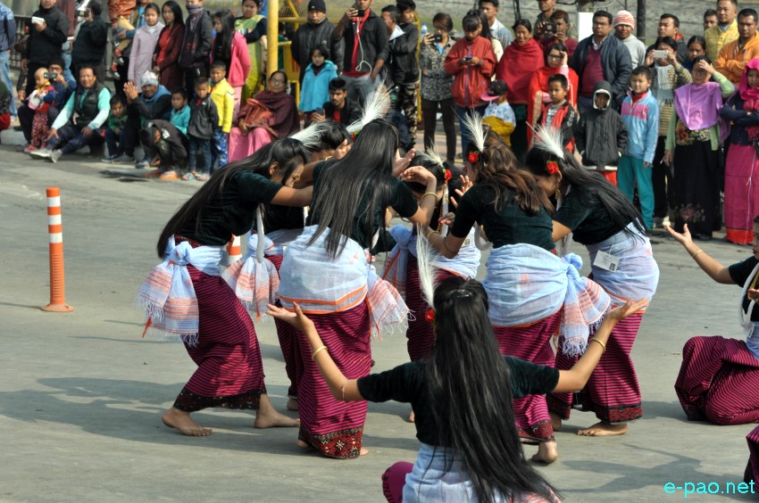 Traditional Cultural Performance : 69th Indian Republic Day at Kangla, Imphal :: January 26 2018