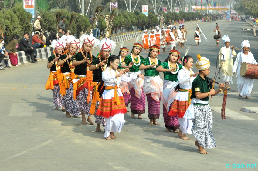 Traditional Cultural Performance : 69th Indian Republic Day at Kangla, Imphal :: January 26 2018