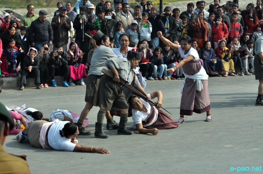 Traditional Cultural Performance : 69th Indian Republic Day at Kangla, Imphal :: January 26 2018