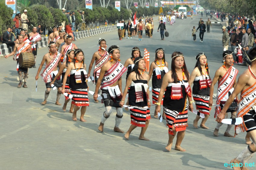 Traditional Cultural Performance : 69th Indian Republic Day at Kangla, Imphal :: January 26 2018
