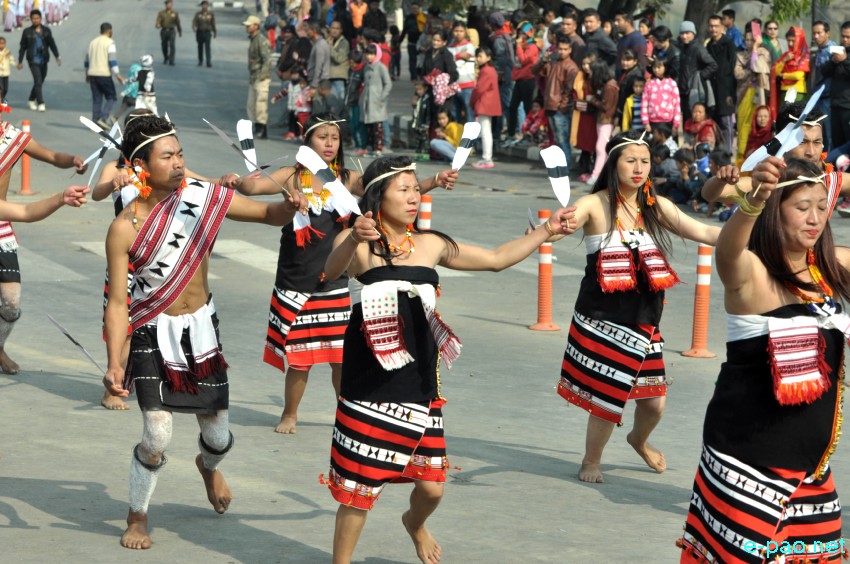 Traditional Cultural Performance : 69th Indian Republic Day at Kangla, Imphal :: January 26 2018