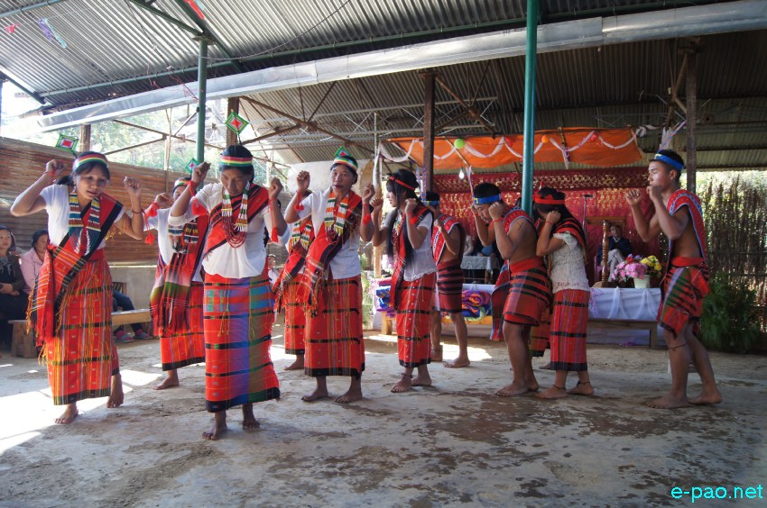 New Year's Day celebration at Lishamlok village, Senapati District with United Committee Manipur UCM :: 1st January 2014