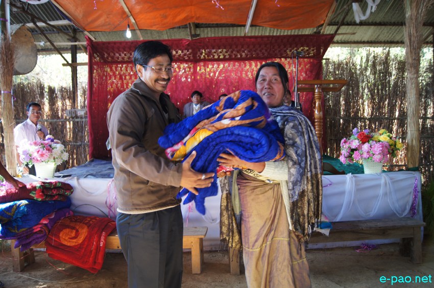 New Year's Day celebration at Lishamlok village, Senapati District with United Committee Manipur UCM :: 1st January 2014