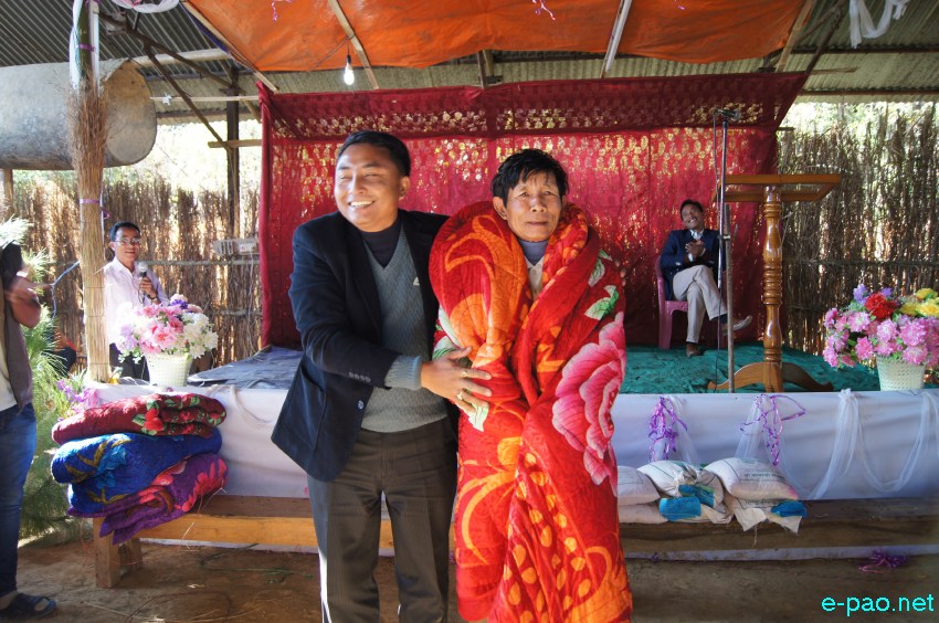 New Year's Day celebration at Lishamlok village, Senapati District with United Committee Manipur UCM :: 1st January 2014