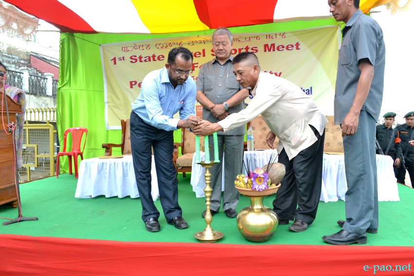 1st State Level Sports Meet for Person with Disability at Khuman Lampak :: 02 October 2013