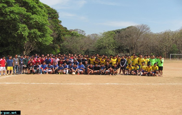  All Football Team Member Participants  : MMAB Annual Yaoshang Sports Meet 2014 at Bangalore