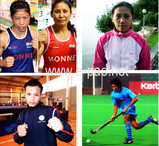 Sports Persons Colllage 2014