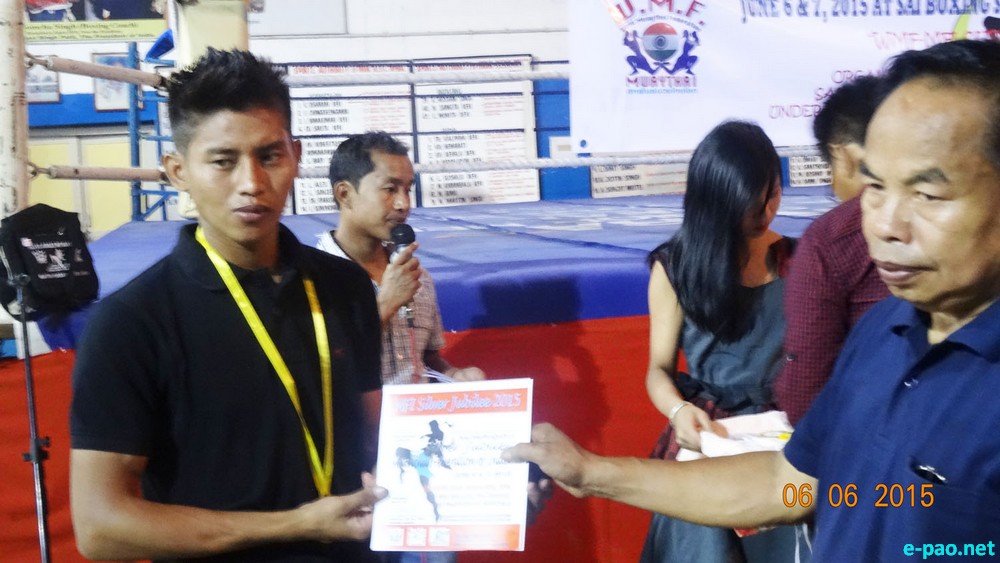 Silver Jubilee of Muaythai Federation of India (MFI) at SAI Boxing Indoor Stadium, Imphal :: June 6, 2015
