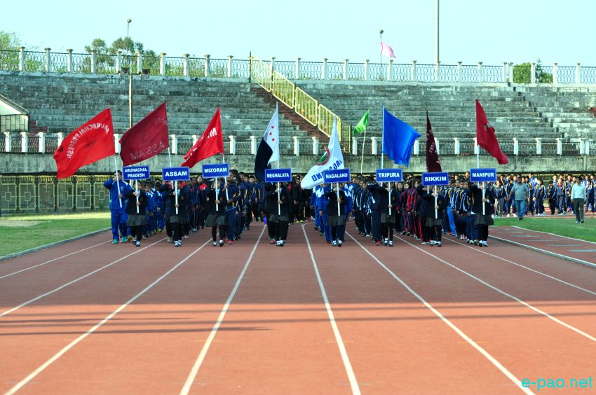 Closing ceremony of National Level North East Games at Khuman Lampak :: 7th March 2016