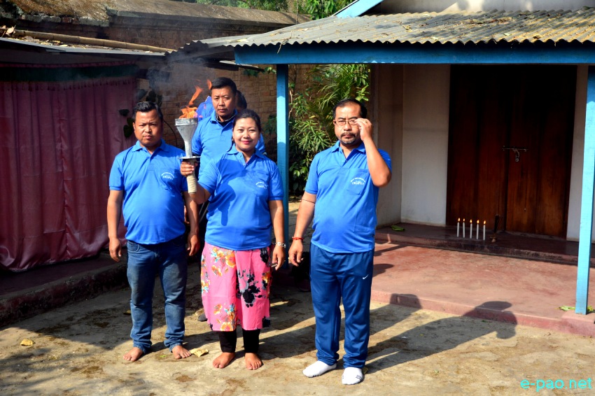 Torch Rally and Opening ceremony of 11th Journalists' Sports Meet from Kangla :: 27 March 2021