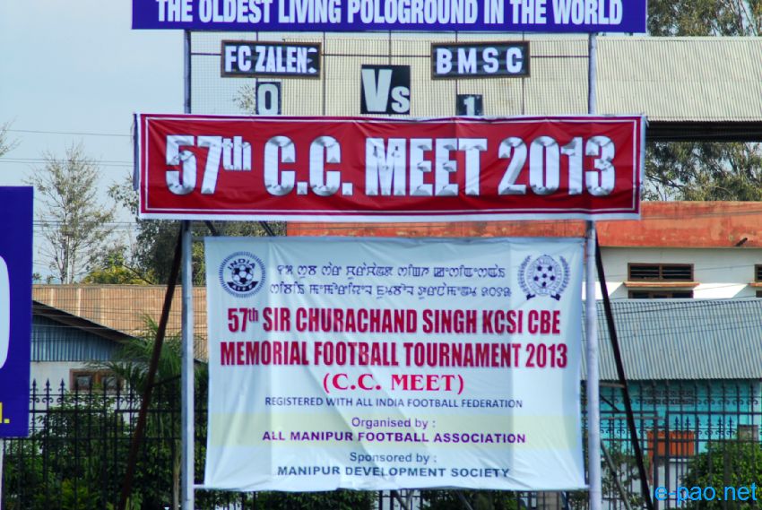 BMSC, Taobungkhok Vs FC Zaleng at qualifying round of 57th (CC Meet) All India Sir Churachand Memorial football 2013-14 :: Dec 2013