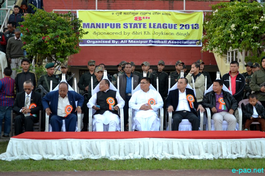Final at 8th Manipur State League Football Tournament : NISA, Thangmeiband Vs SSU, Singjamei :: 07 Nov 2013