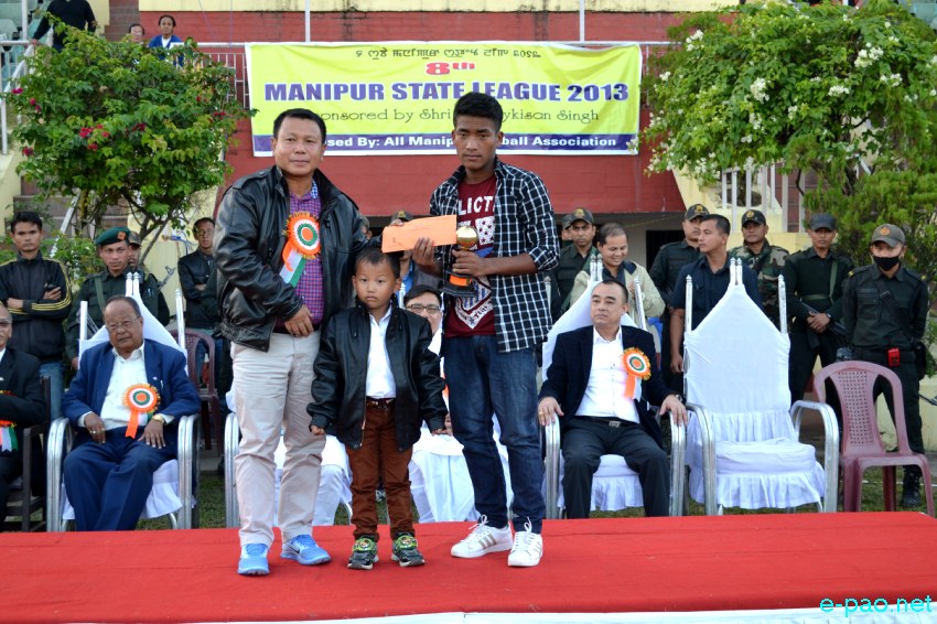 Final at 8th Manipur State League Football Tournament : NISA, Thangmeiband Vs SSU, Singjamei :: 07 Nov 2013