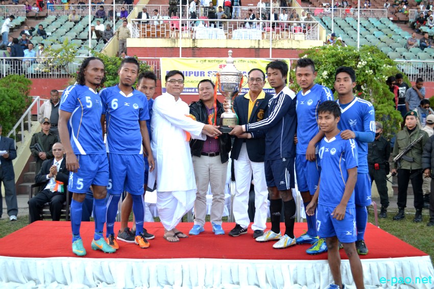 Final at 8th Manipur State League Football Tournament : NISA, Thangmeiband Vs SSU, Singjamei :: 07 Nov 2013