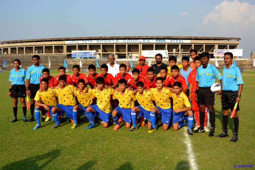 Manipur lost to Chandigarh  by 1-2 in final match of Manchester United Premier Cup Football - North - East zone at Jamshedpur :: 03 May 2013