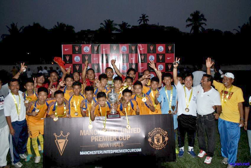 Manipur is Champion of Manchester United Premier Cup Football at Goa beating Mumbai FC by 5-4 :: 09 May 2013