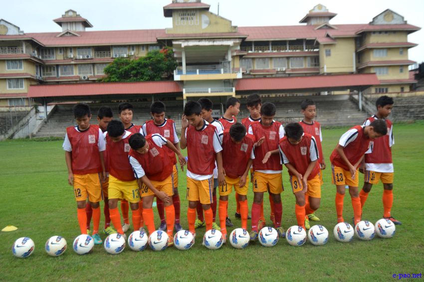 BMSC conducted conditional coaching camp with Richard Alderson at Nehru Stadium, Guwahati :: May 19 2013