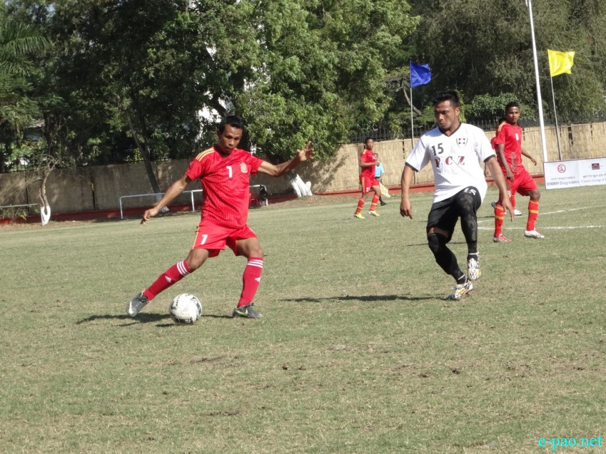 58th CC Meet Football- Pre-Quarter Final : Manipur Police Sports Club (MPSC) Vs  Football Club Zalen (FCZ) at Mapal Kangjeibung :: 5th Jan 2015