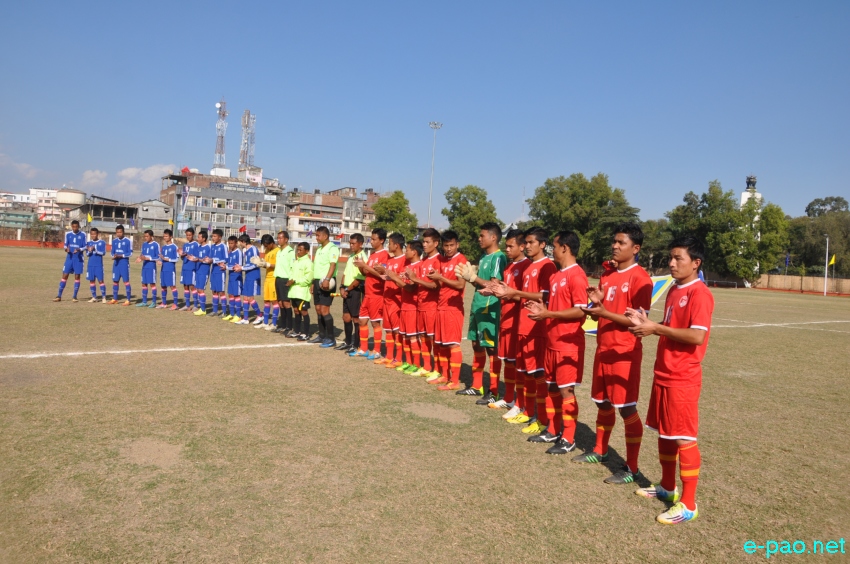 58th CC Meet Football Tournament - KLASA, Keinou Vs UPAA, Kiyamgei at Mapal Kangjeibung :: 17 Dec 2014