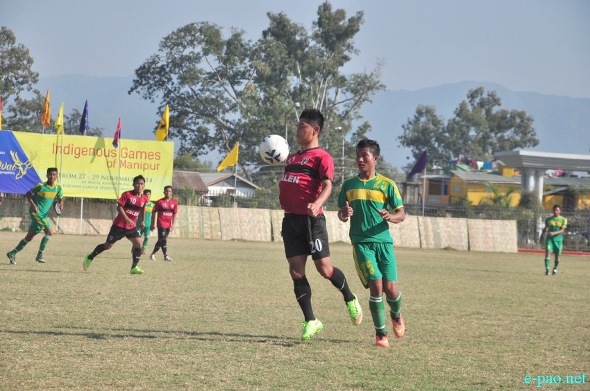 58th CC Meet Football Tournament - FC Zalen Vs UBSA, Kakching at Mapal Kangjeibung :: 18 Dec 2014