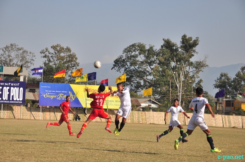 58th CC Meet Football Tournament - MPSC Vs Manipur Terriers (MT) Leimakhong at Mapal Kangjeibung :: 18 Dec 2014
