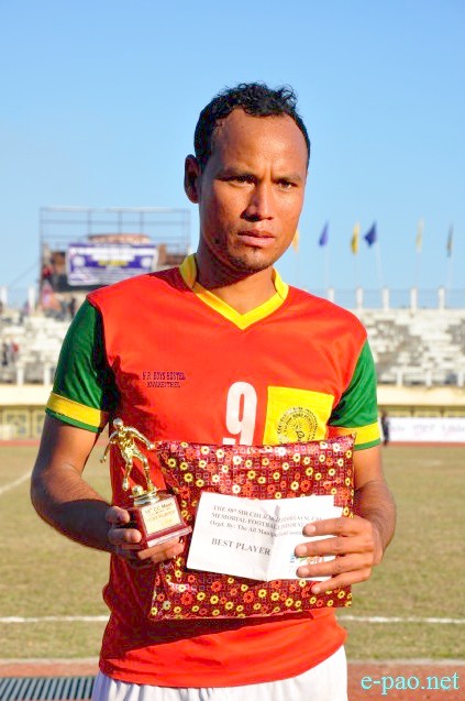 58th CC Meet Football Tournament - 2nd Semifinal match: Kh Naoton : Player of the Match  :: Jan 12 2015