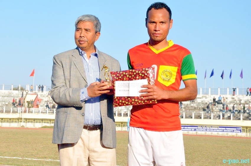 58th CC Meet Football Tournament - 2nd Semifinal match: Kh Naoton : Player of the Match  :: Jan 12 2015