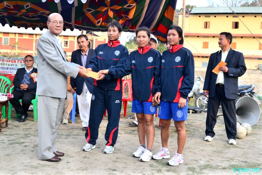 MPSC-A Vs ESU-B  at the 1st Women's Open Futsal 2014 at YLL Ground, Ningom Leirak, Pishumthong :: 28 Feb 2014