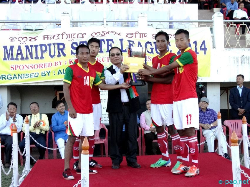 9th Manipur State League : Final Match Prize Distribution at Mapal Kangjeibung, Imphal :: 23 October 2014