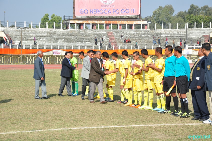 Prize Distribution Ceremony at  59th Sir Churachand Memorial Football Tournament at  Khuman Lampak :: December 23, 2015