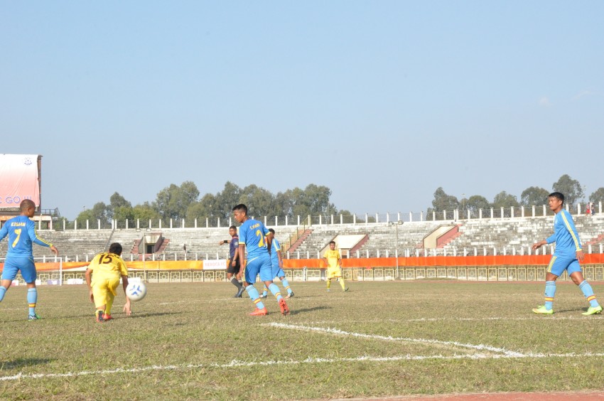Semi-final - SSU Vs ARC of 59th   CC Meet Football Tournament 2015  at Khuman Lampak :: December 20 2015
