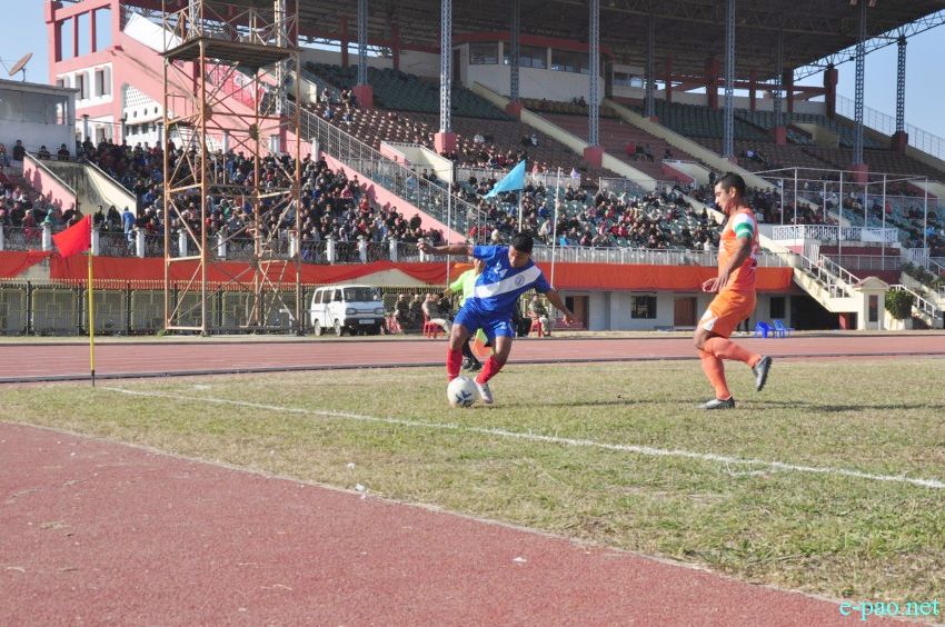 Semi-final - Neroca FC Vs ASEB at 59th CC Meet Football Tournament 2015  at Khuman Lampak :: December 21 2015