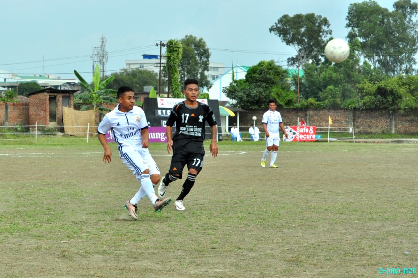 Xth Jadonang memorial football:  Semi final Match NYC, Namdulong Vs KYC, Kalalong :: Nov 28 2016