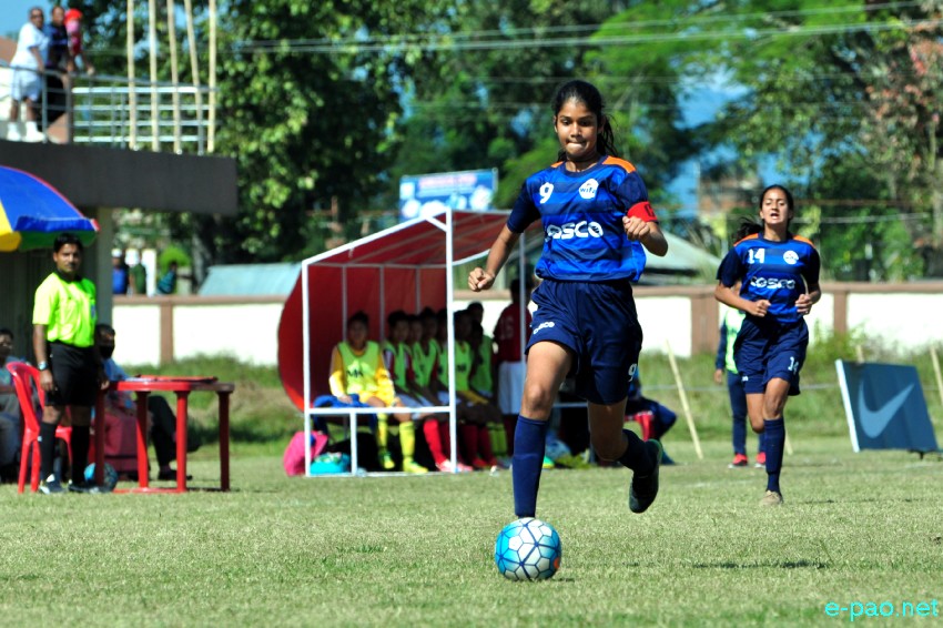 Sub-Junior Girls National Football Championship (Manipur Vs Maharashtra) at Kodompokpi, Wangjing :: 04 November 2017