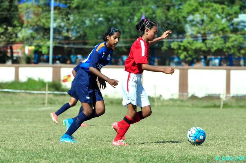 Sub-Junior Girls National Football Championship (Manipur Vs Maharashtra) at Kodompokpi, Wangjing :: 04 November 2017