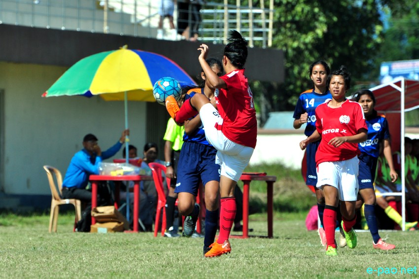 Sub-Junior Girls National Football Championship (Manipur Vs Maharashtra) at Kodompokpi, Wangjing :: 04 November 2017
