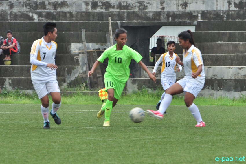 17th Junior Girls Inter District Football Tournament at  Khuman Lampak, Imphal :: 17th June 2017