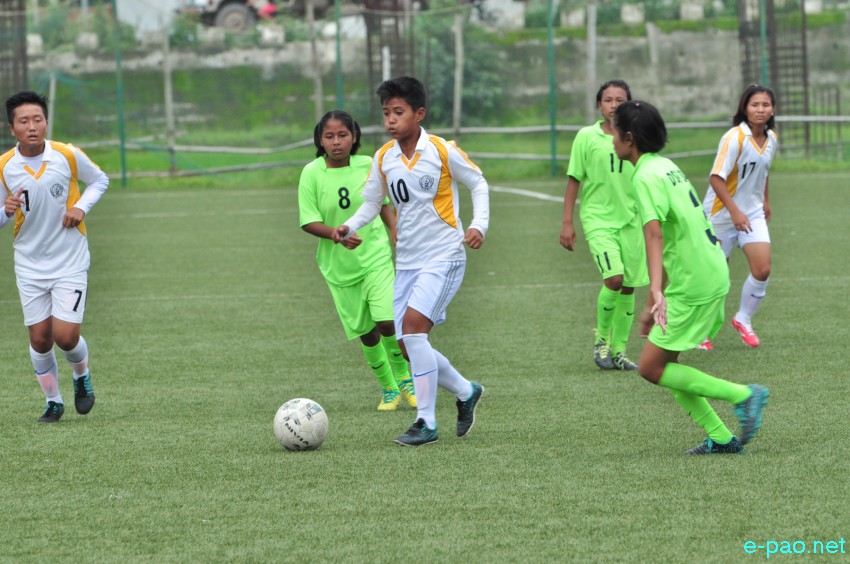 17th Junior Girls Inter District Football Tournament at  Khuman Lampak, Imphal :: 17th June 2017