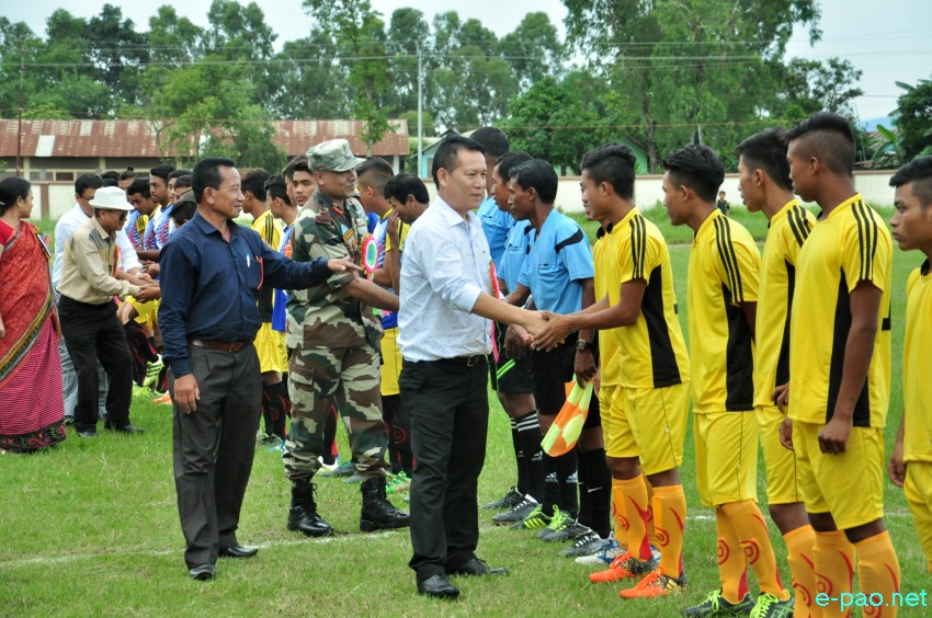 State Level Subroto Mukherjee Football Tournament at Thoubal District Sports Complex, Wangjing :: 12th July 2017