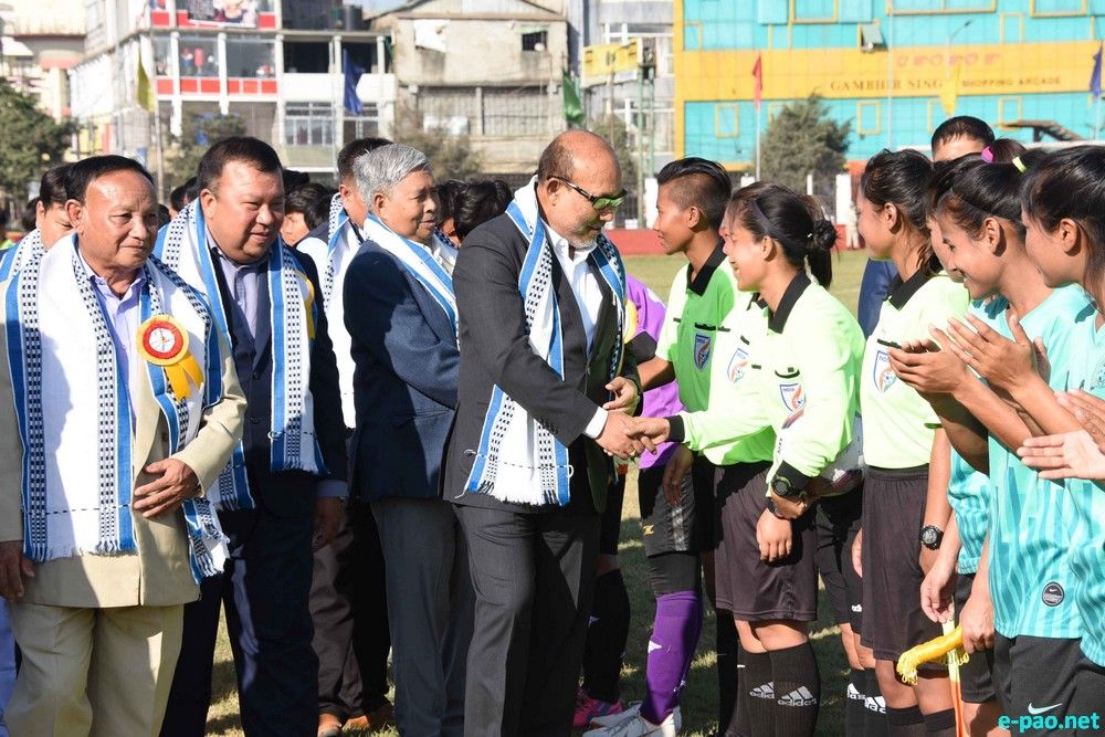 3rd Women Football exhibition match : India (Manipur) Vs Myanmar (Mandalay) at Mapal Kangjeibung :: November 30 2019