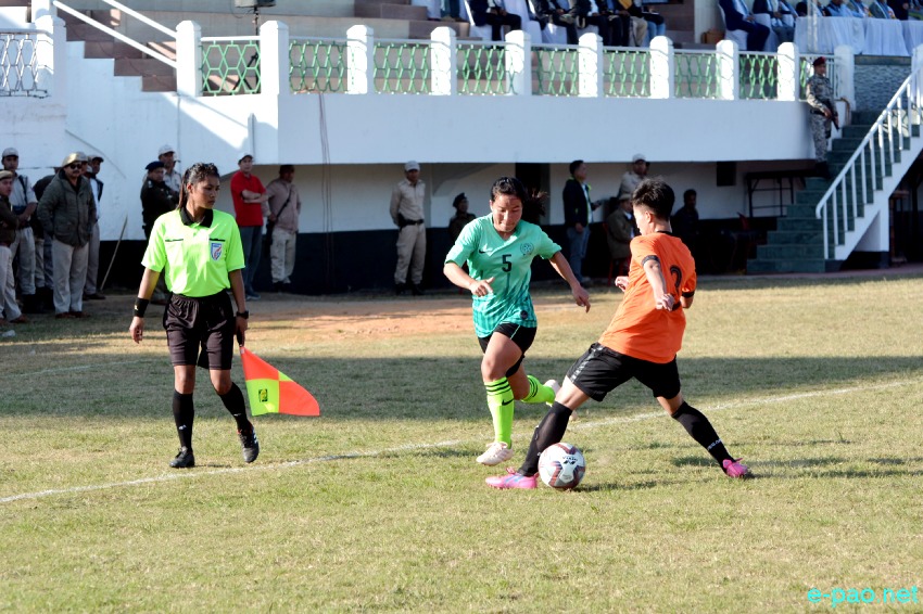 3rd Women Football exhibition match : India (Manipur) Vs Myanmar (Mandalay) at Mapal Kangjeibung :: November 30 2019